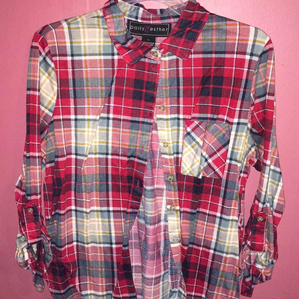 Plaid Button Up Shirt